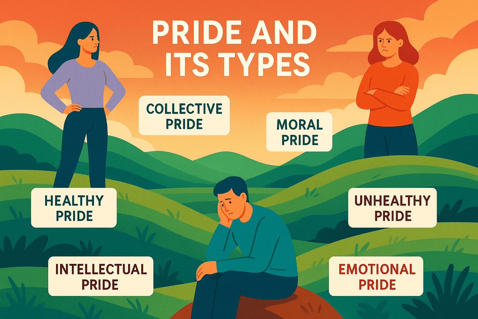 تعریف غرور (pride) و انواع آن