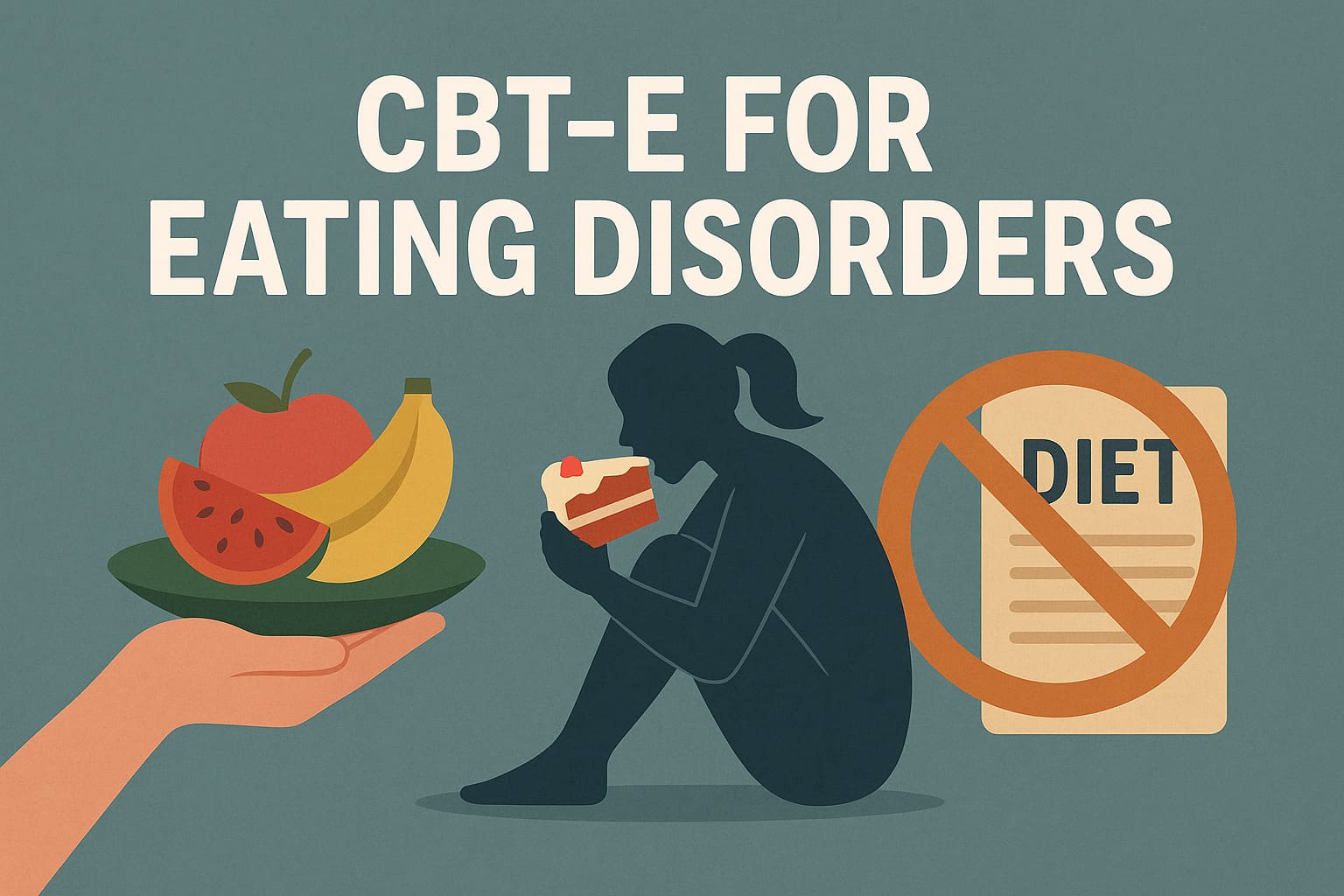 CBT-E برای پرخوری، بی‌اشتهایی و رابطه ناسالم با غذا